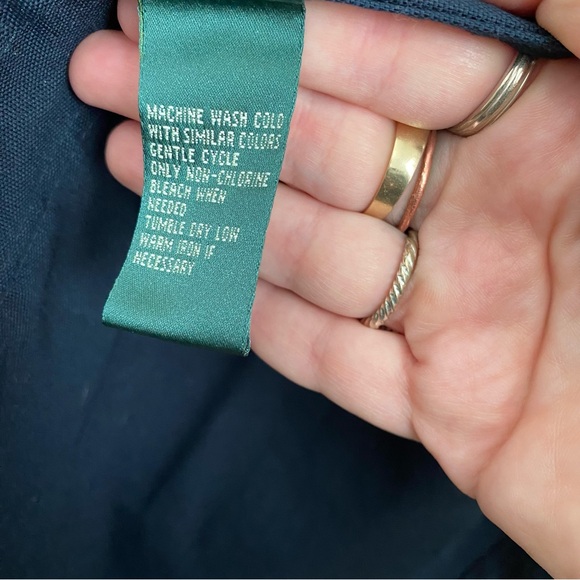 LRL • Ralph Lauren • Cotton Utility Jacket • Navy / Gold Toggle Closure • Size L - Picture 10 of 10